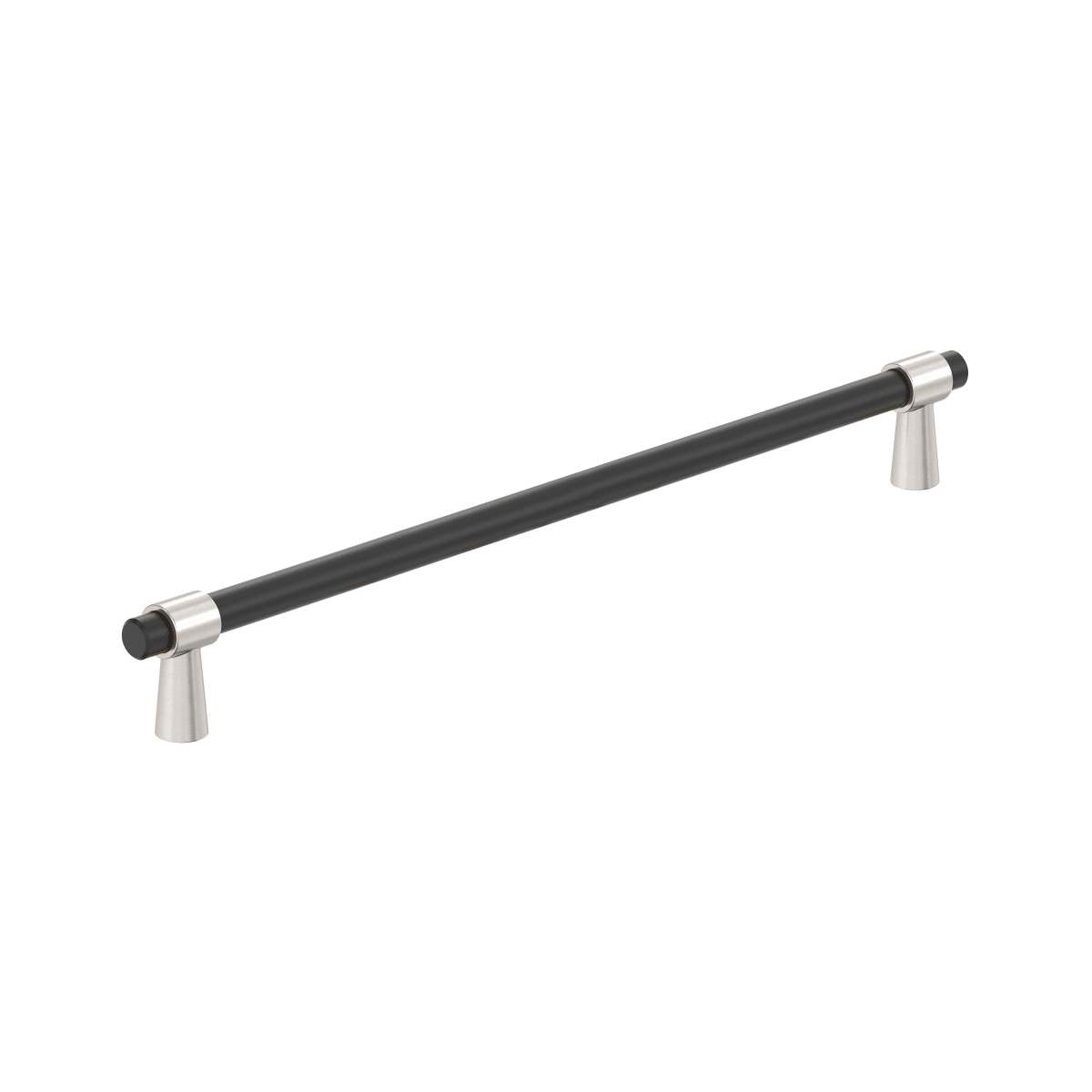 Amerock Mergence Cabinet Pull - Matte Black/Satin Nickel