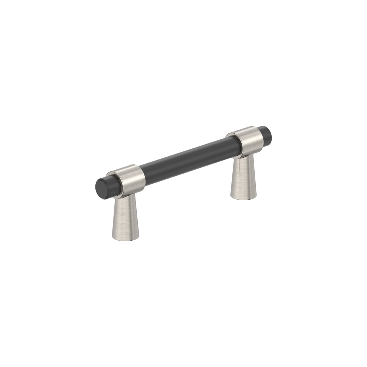Amerock Mergence Cabinet Pull - Matte Black/Satin Nickel
