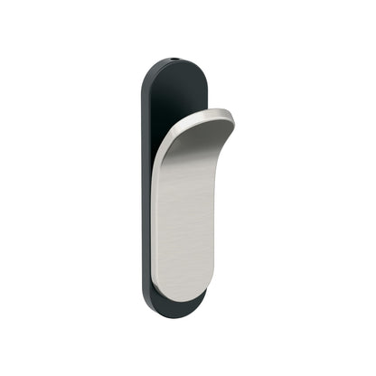 Amerock Unison Decorative Hook - Matte Black/Satin Nickel