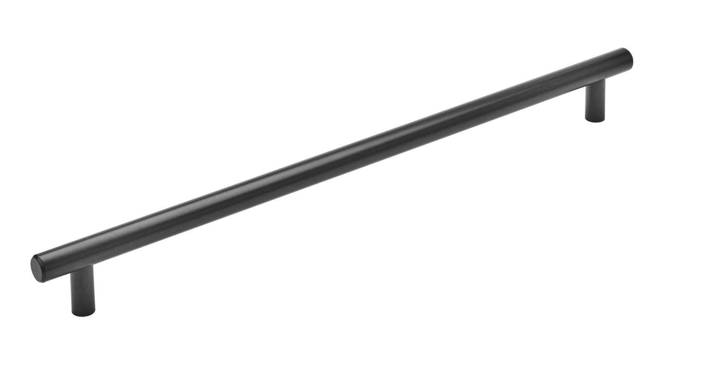 Amerock Bar Pulls Appliance Pull - 18 inch (457mm) CTC - Matte Black