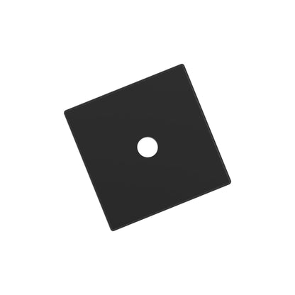 Amerock Ladera Cabinet Backplate - Matte Black