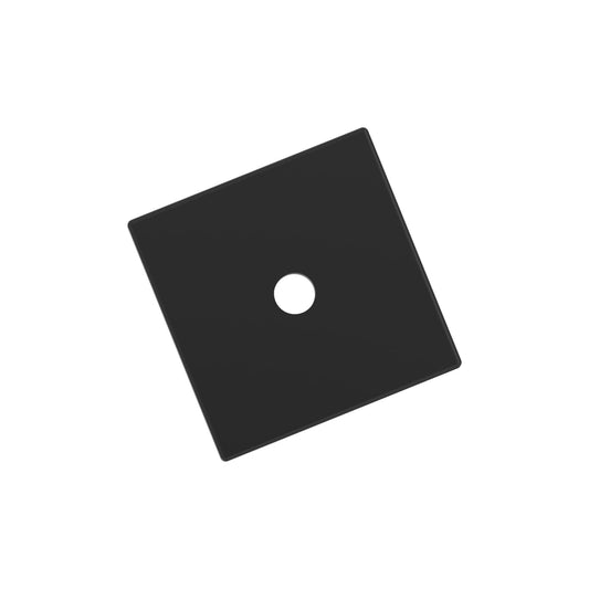 Amerock Ladera Cabinet Backplate - Matte Black