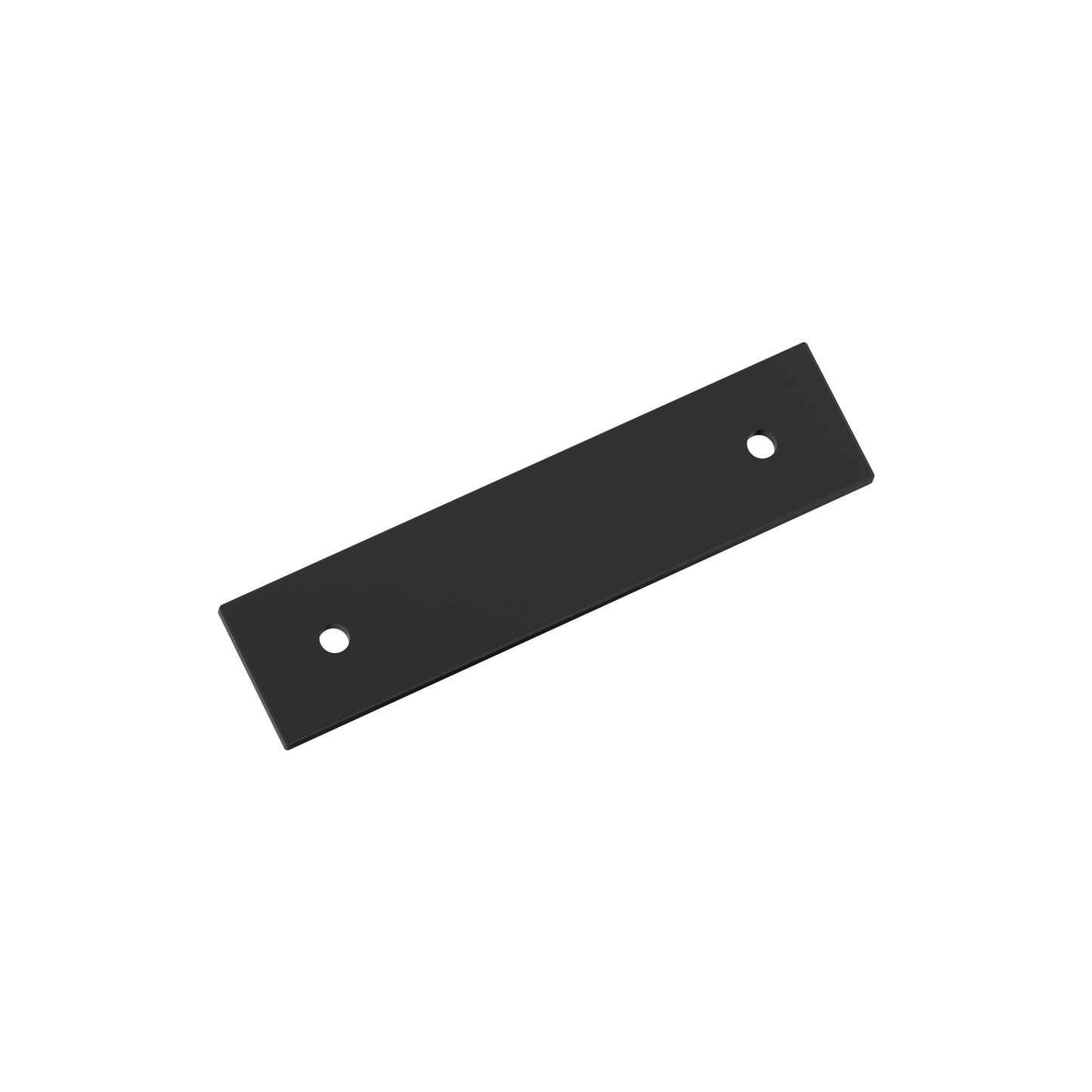 Amerock Ladera Backplate - 3 inch (76mm) CTC - Matte Black