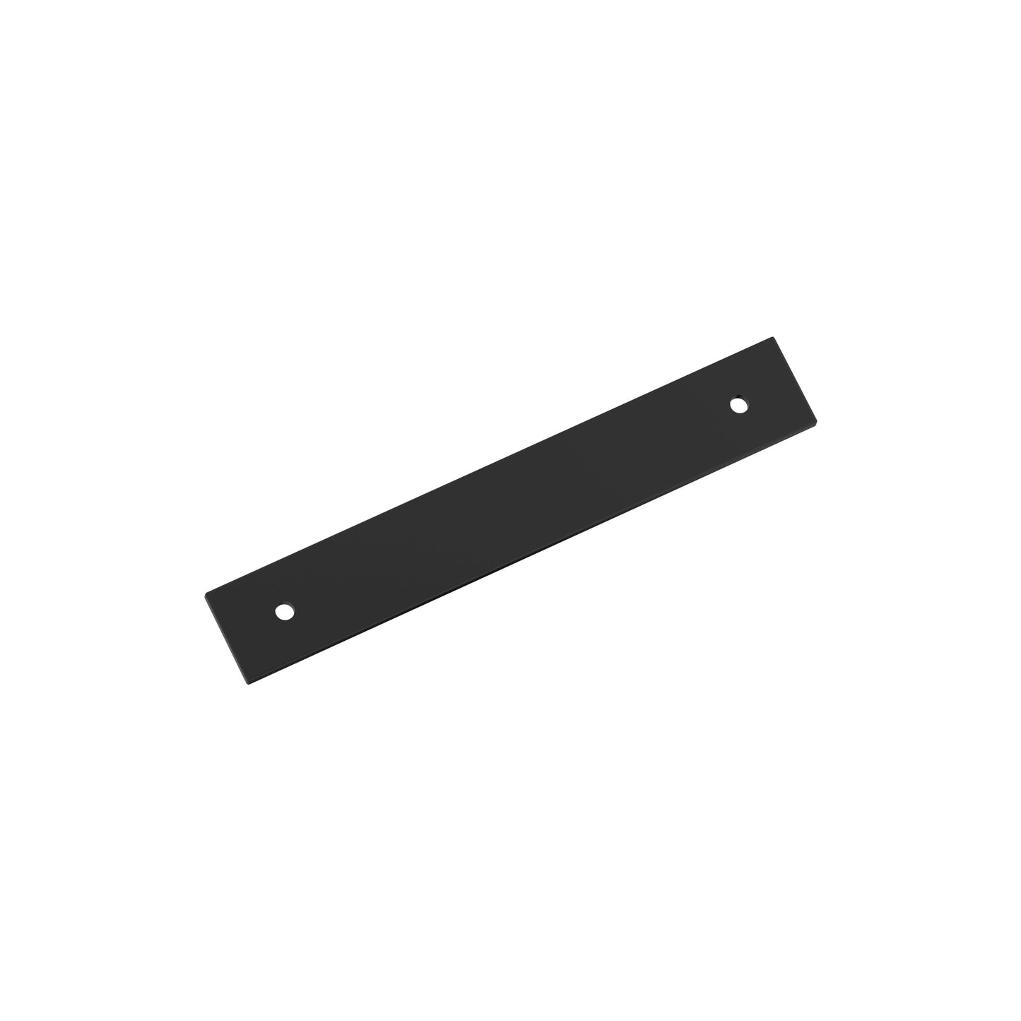 Amerock Ladera Backplate - 5-1/16 inch (128mm) CTC - Matte Black
