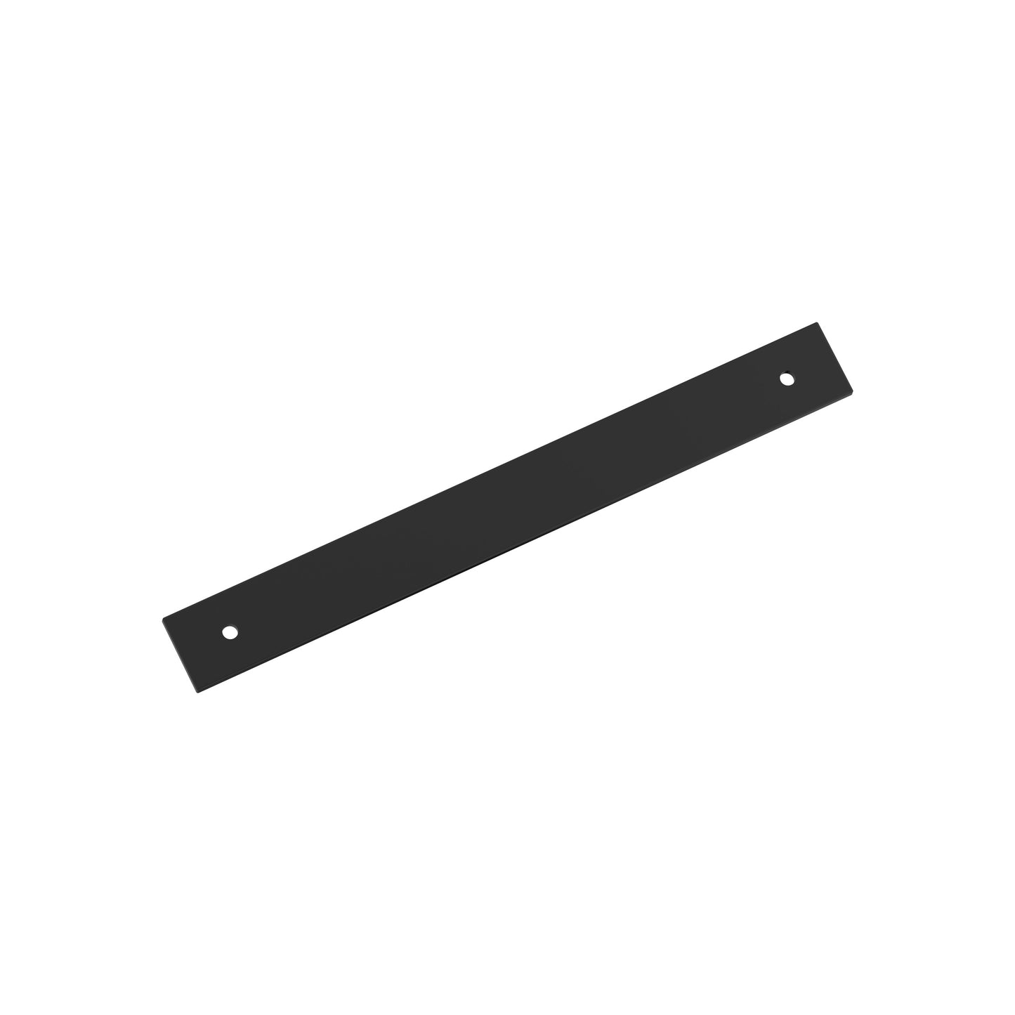 Amerock Ladera Backplate - 7-9/16 inch (192mm) CTC - Matte Black