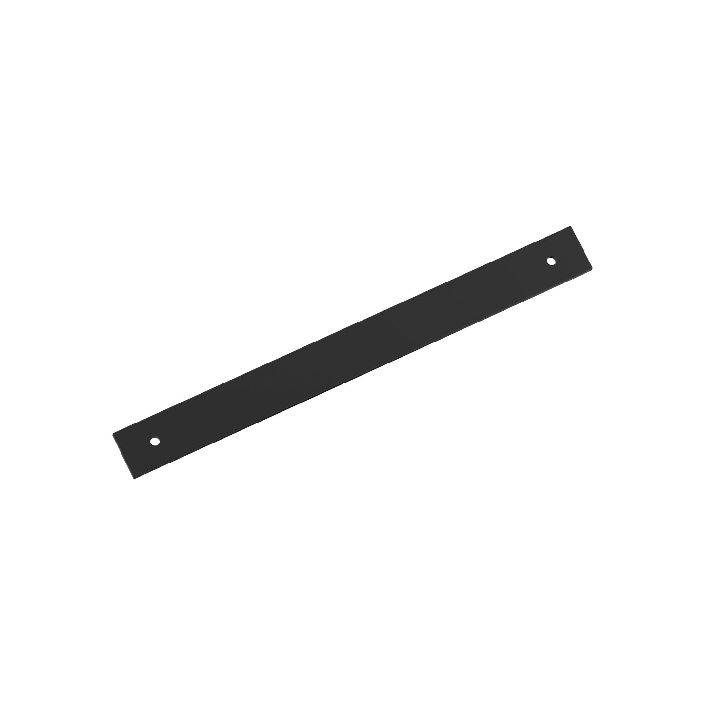Amerock Ladera Backplate - 8-13/16 inch (224mm) CTC - Matte Black