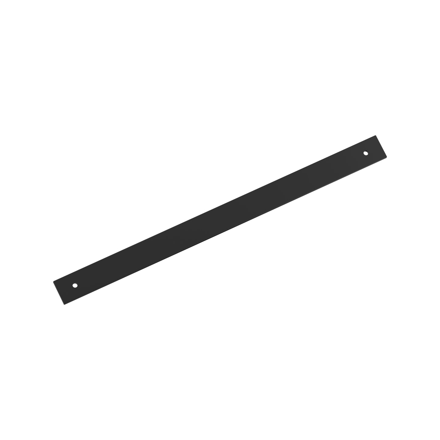 Amerock Ladera Backplate - 12-5/8 inch (320mm) CTC - Matte Black