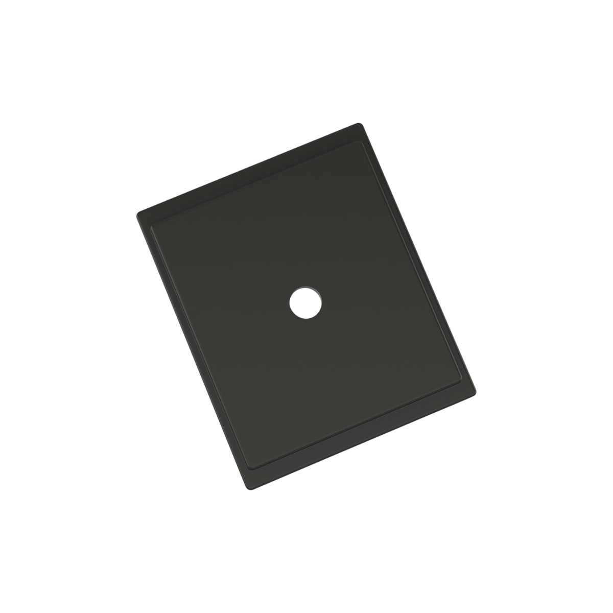Amerock Maymont Cabinet Backplate - Matte Black