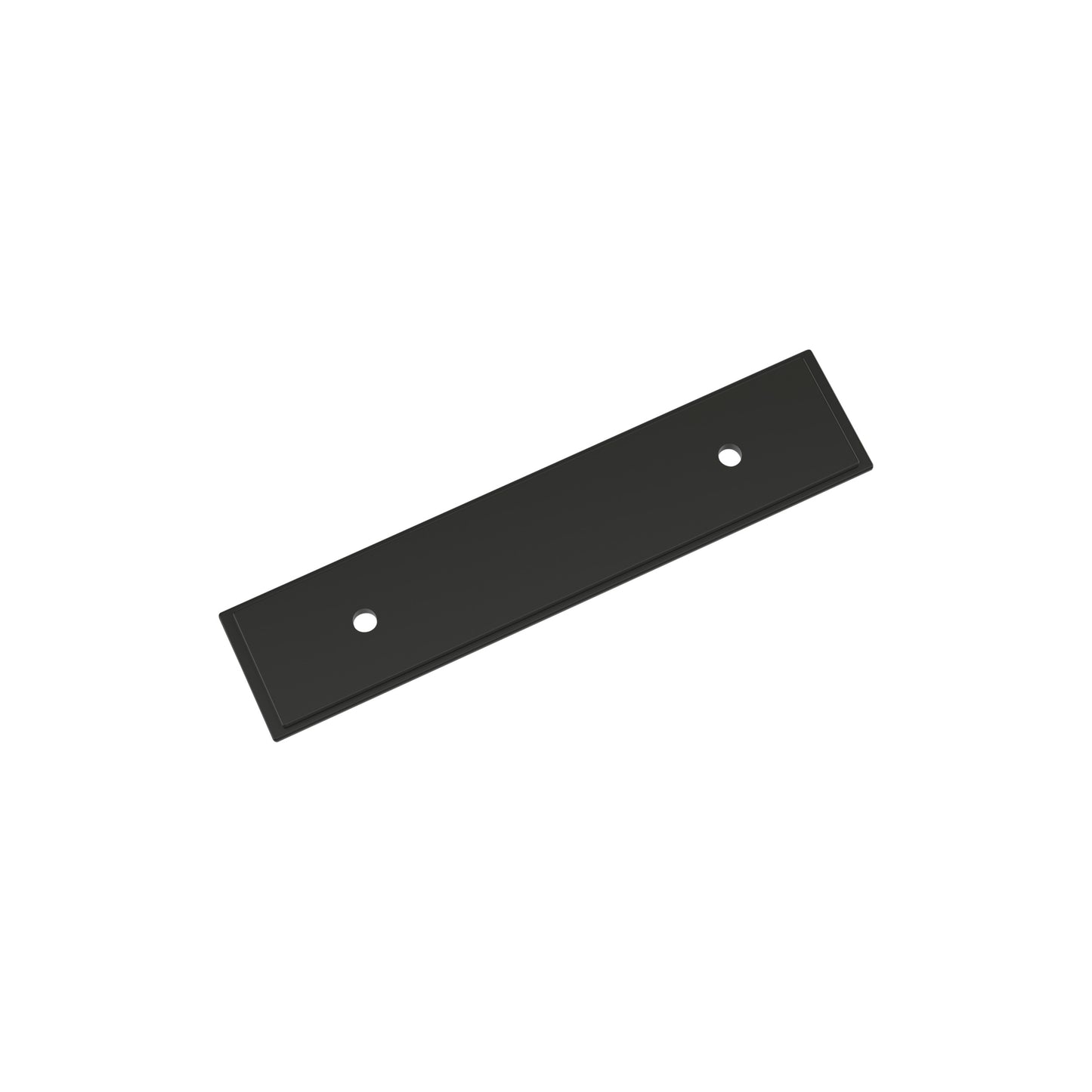 Amerock Maymont Backplate - 3 inch (76mm) CTC - Matte Black