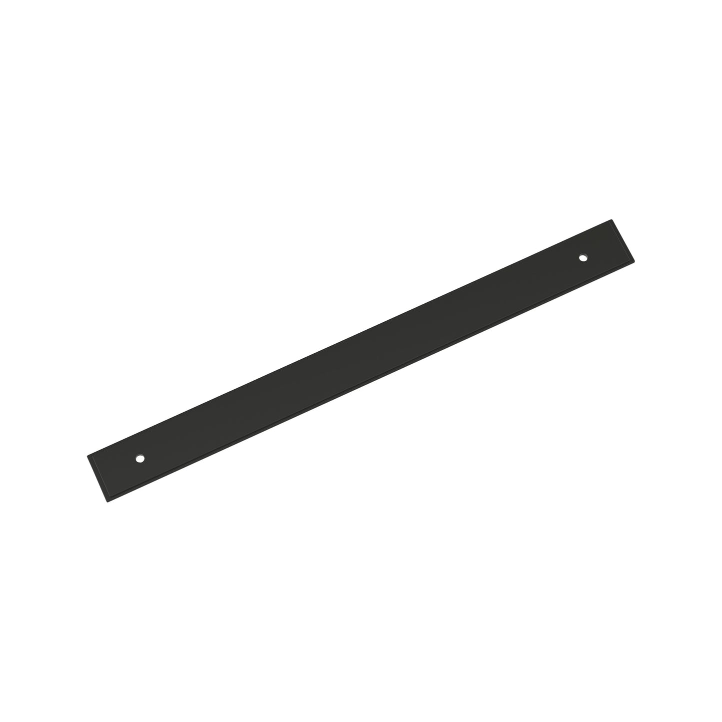 Amerock Maymont Backplate - 10-1/16 inch (256mm) CTC - Matte Black