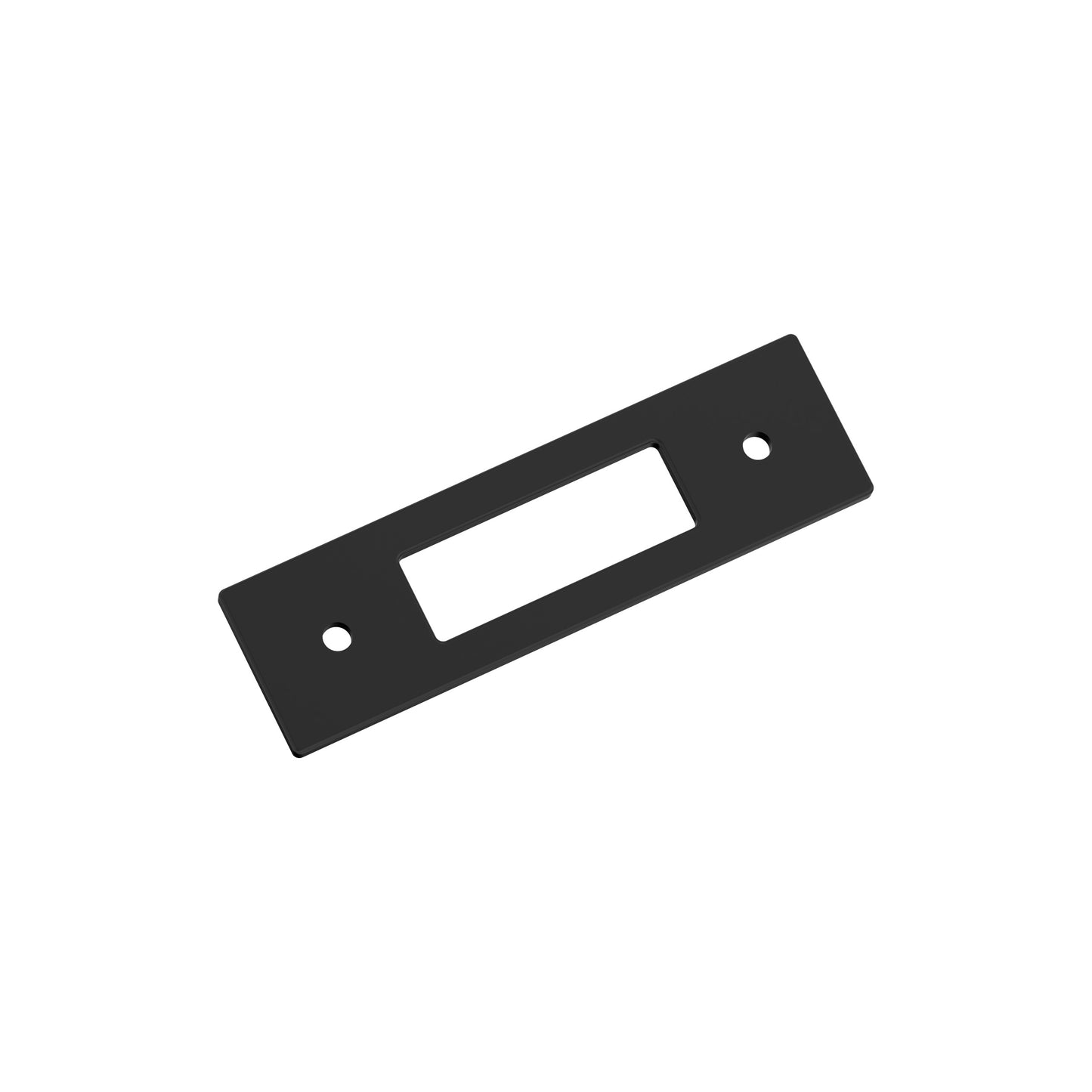 Amerock Medora Backplate - 3 inch (76mm) CTC - Matte Black