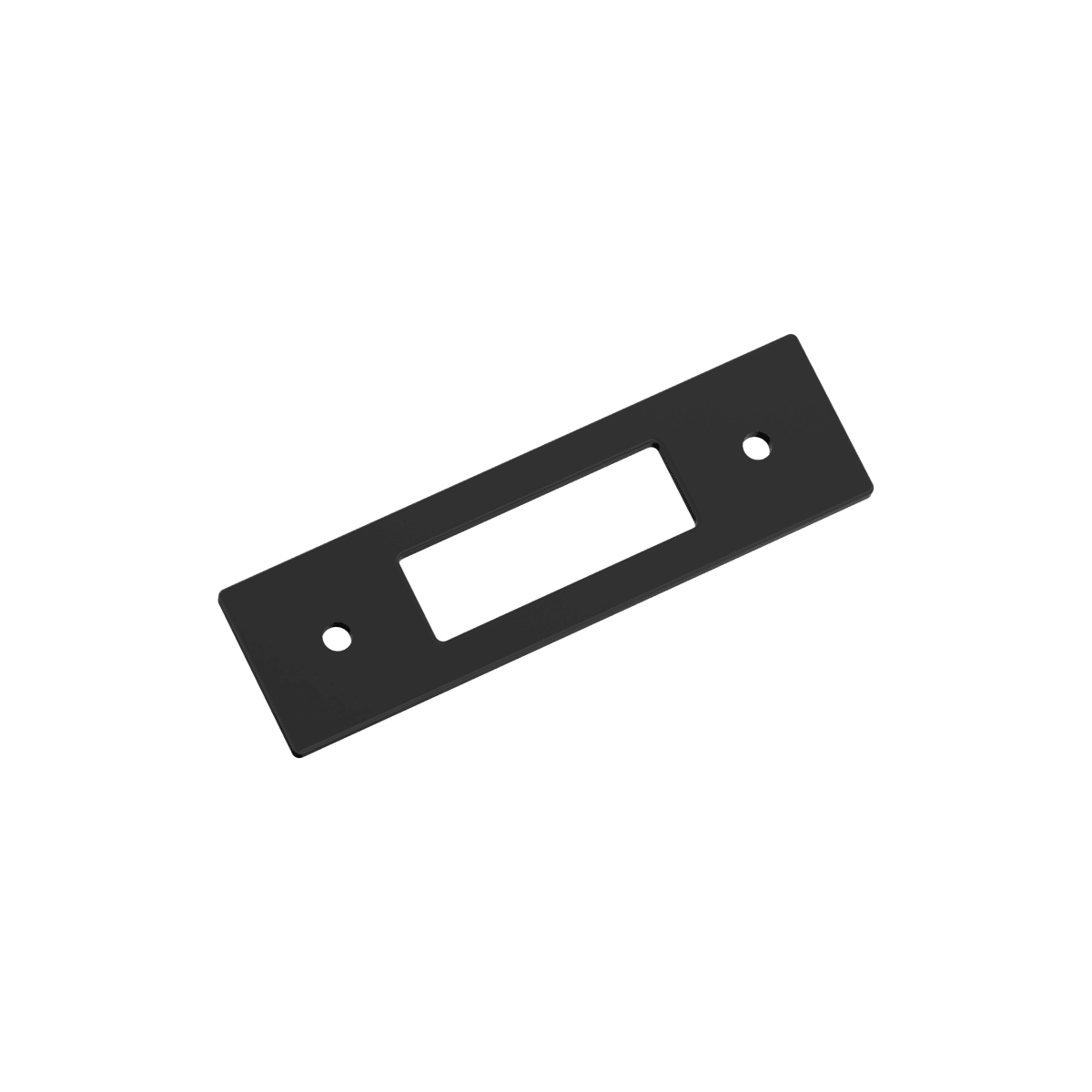 Amerock Medora Cabinet Backplate - Matte Black