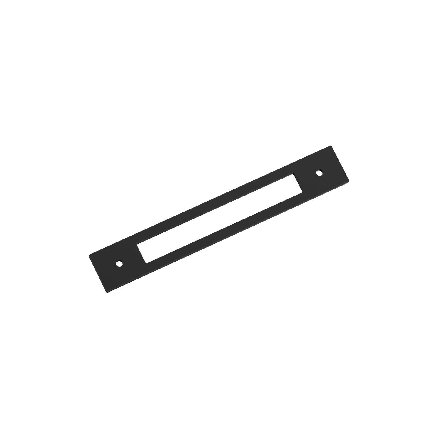 Amerock Medora Backplate - 6-5/16 inch (160mm) CTC - Matte Black