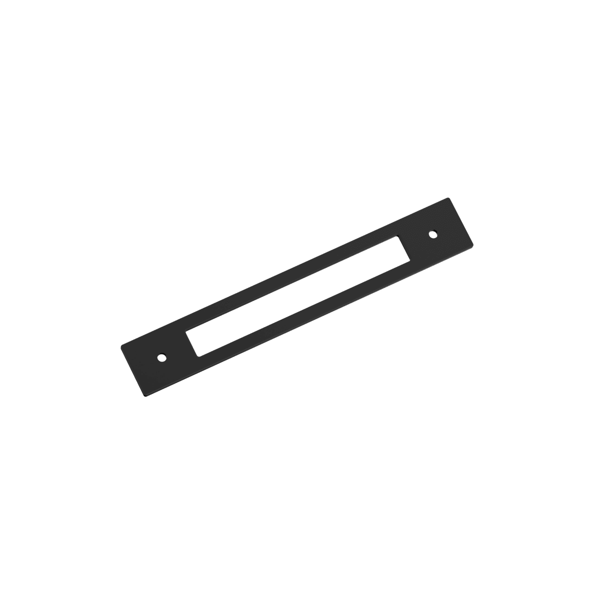 Amerock Medora Cabinet Backplate - Matte Black