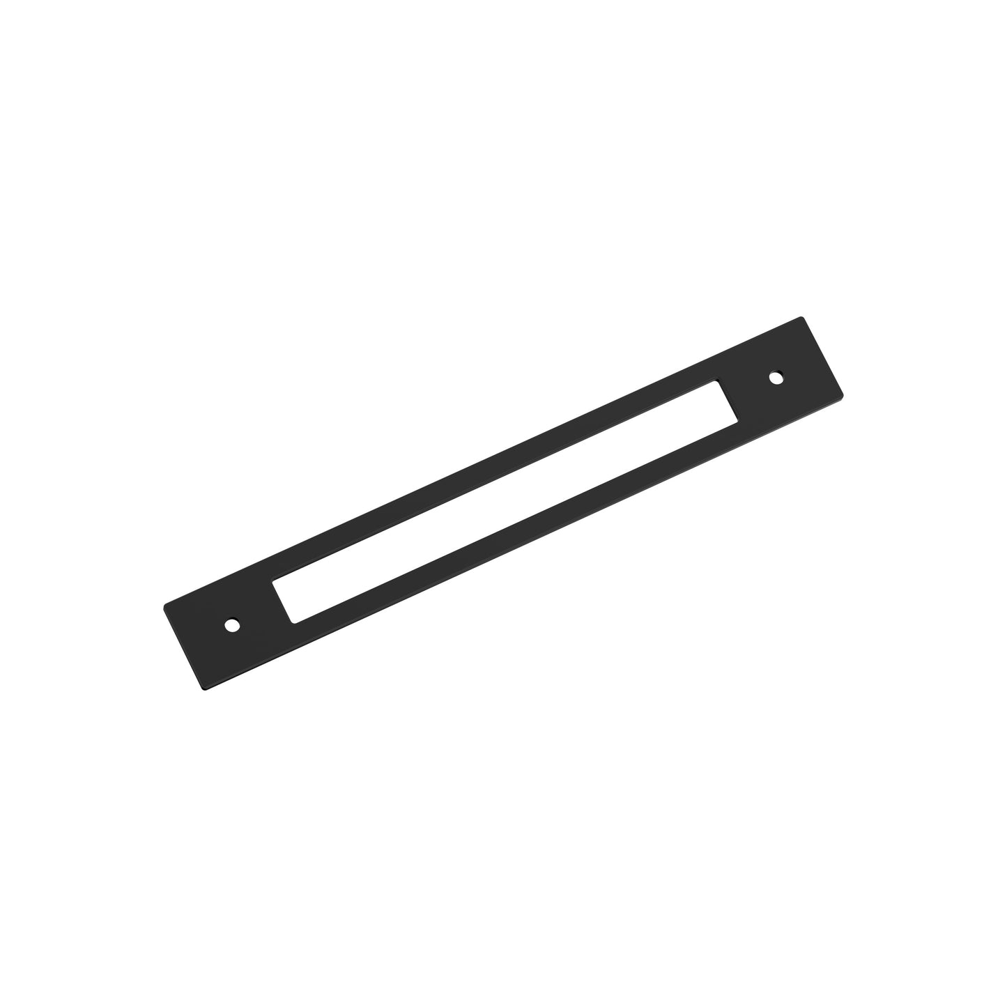 Amerock Medora Backplate - 7-9/16 inch (192mm) CTC - Matte Black