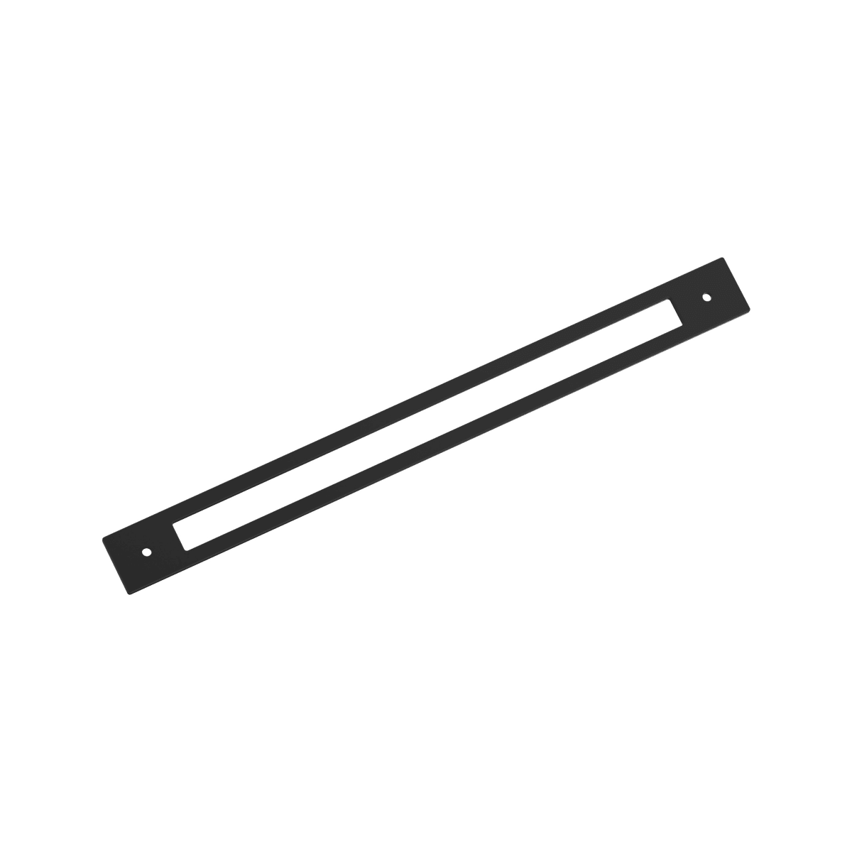 Amerock Medora Cabinet Backplate - Matte Black