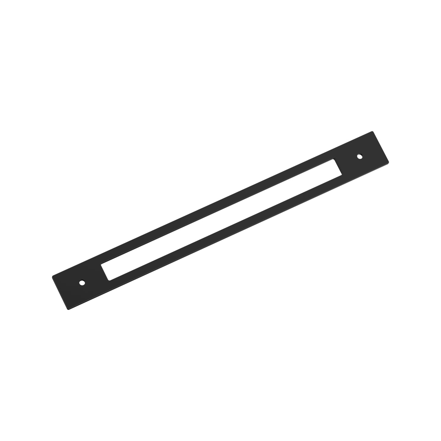 Amerock Medora Backplate - 12 inch (305mm) CTC - Matte Black