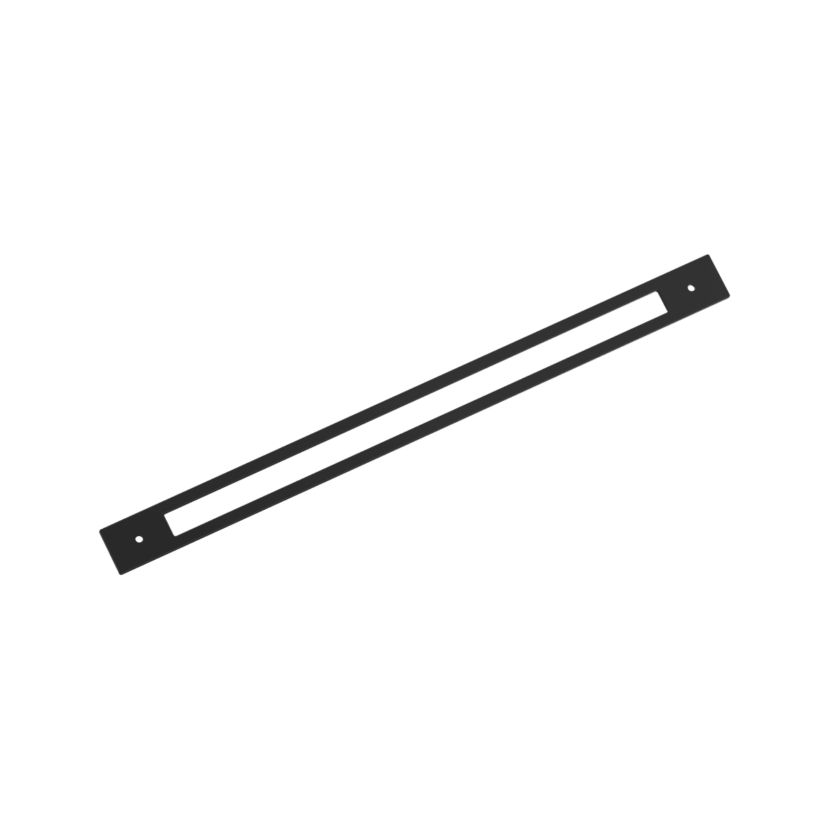Amerock Medora Cabinet Backplate - Matte Black