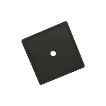 Amerock Thoreau Cabinet Backplate - Matte Black