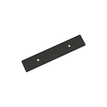 Amerock Thoreau Cabinet Backplate - Matte Black