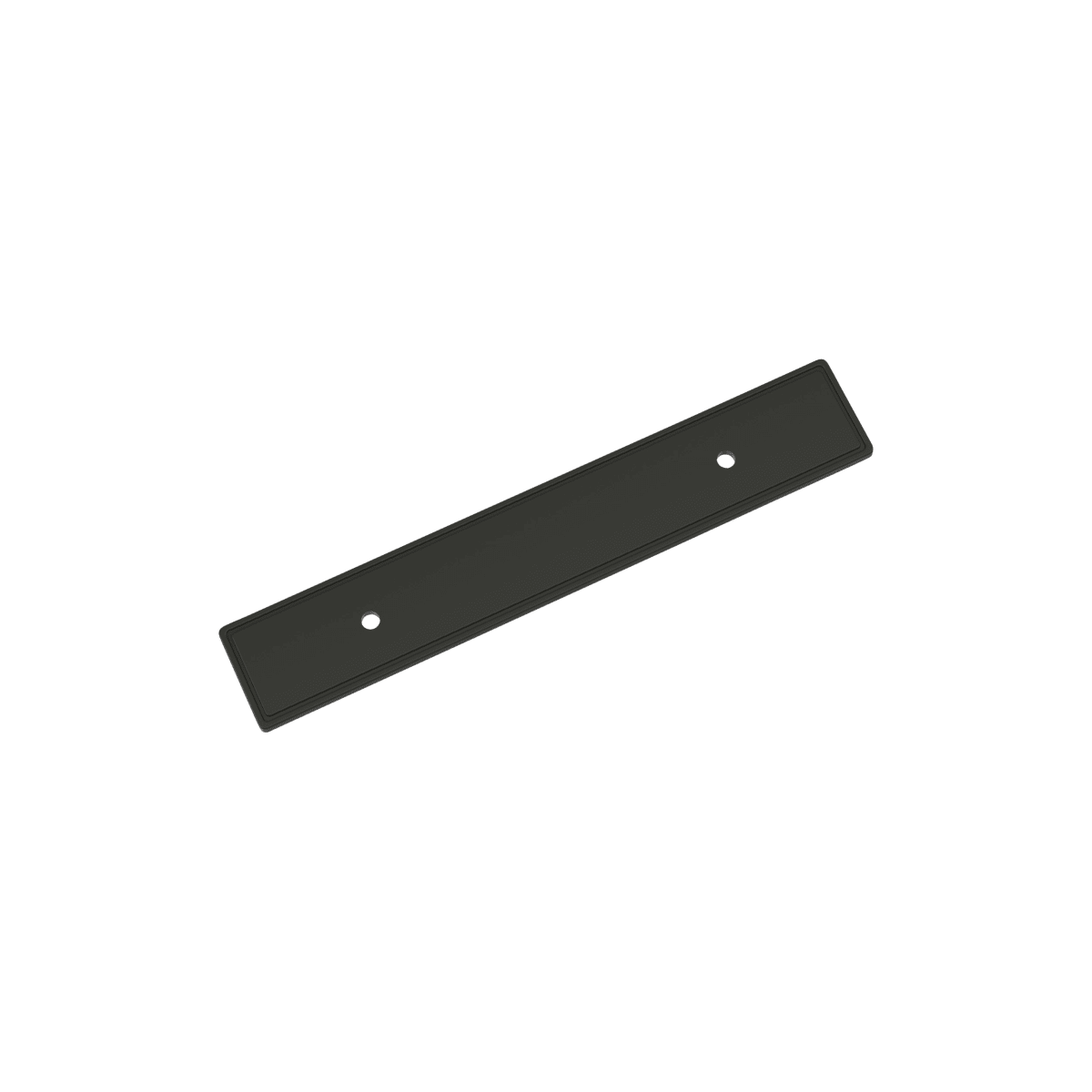 Amerock Thoreau Cabinet Backplate - Matte Black