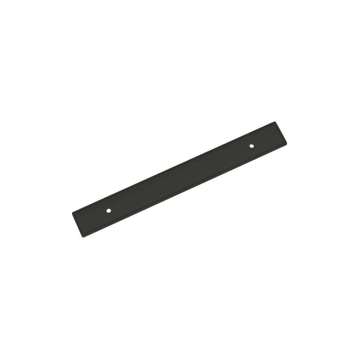 Amerock Thoreau Cabinet Backplate - Matte Black