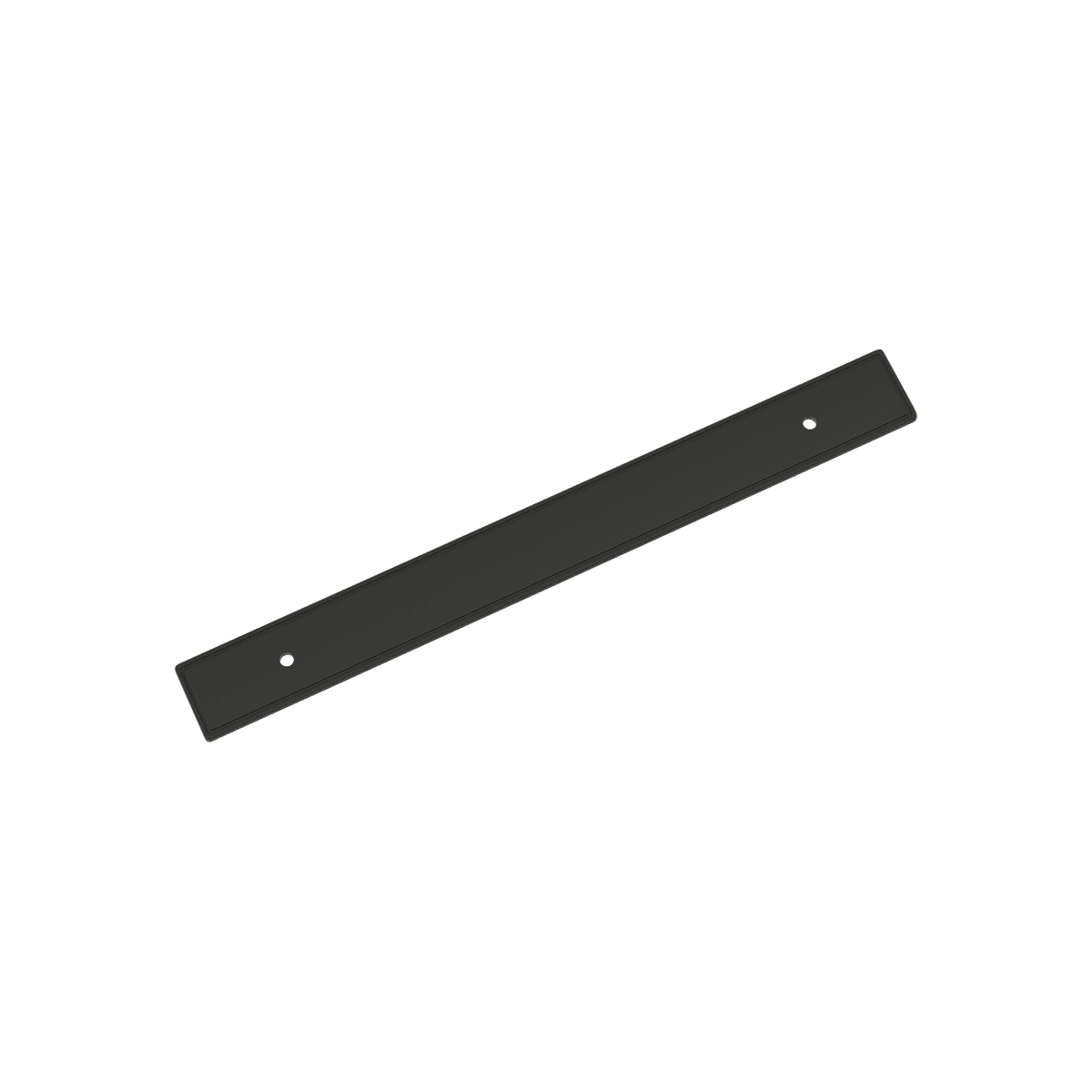 Amerock Thoreau Cabinet Backplate - Matte Black
