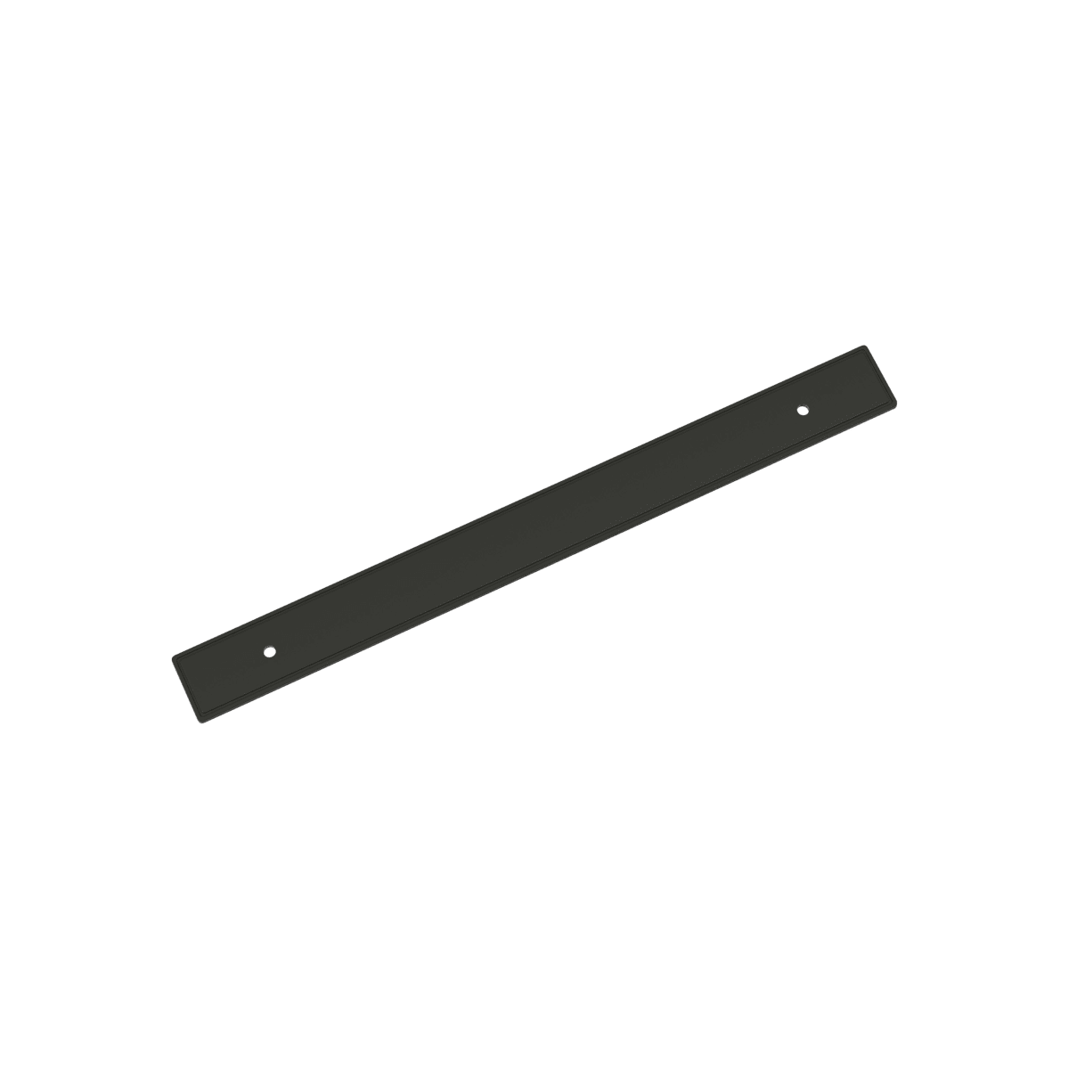 Amerock Thoreau Cabinet Backplate - Matte Black