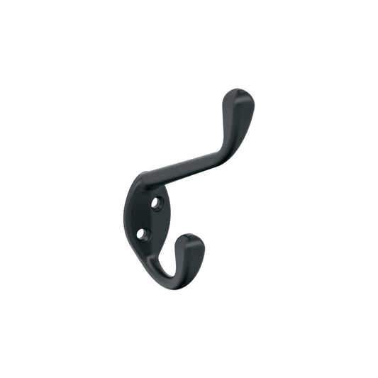 Amerock Noble Decorative Hook - Matte Black