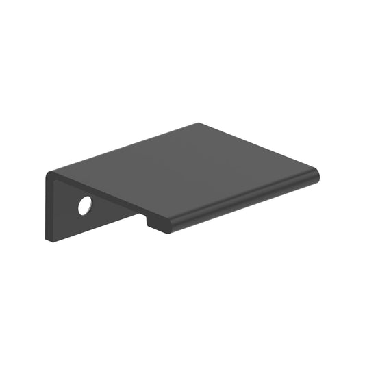 Amerock Streamline II Edge Pull - Matte Black