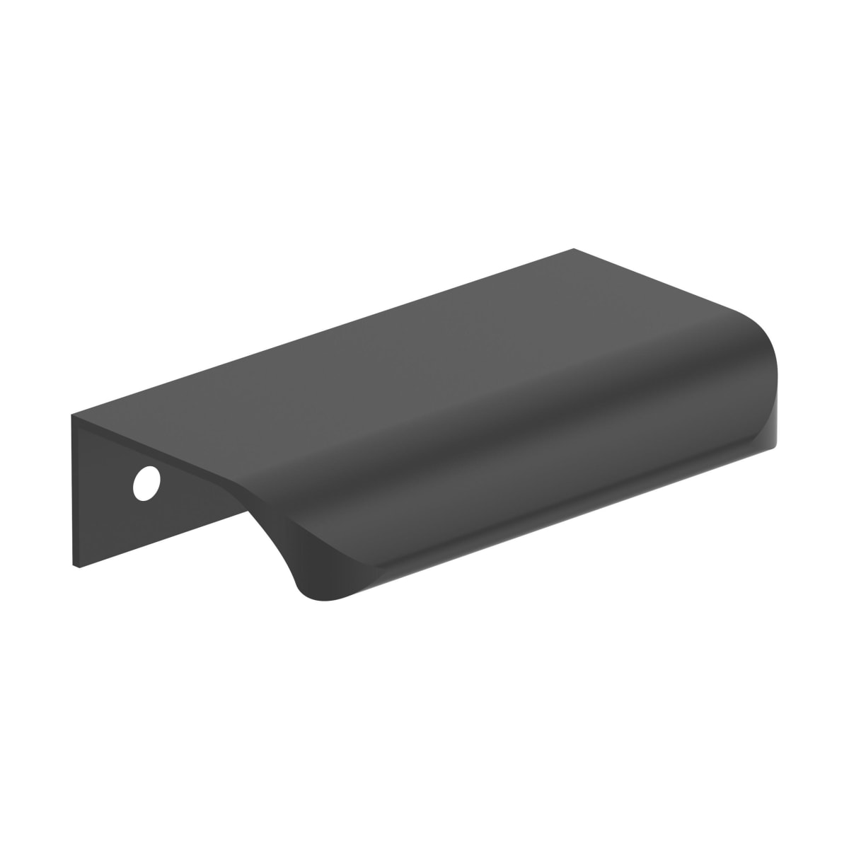 Amerock Streamline Tab Edge Pull - Matte Black
