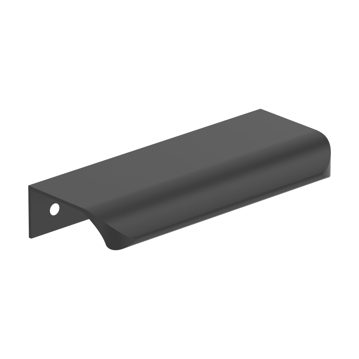 Amerock Streamline Tab Edge Pull - Matte Black