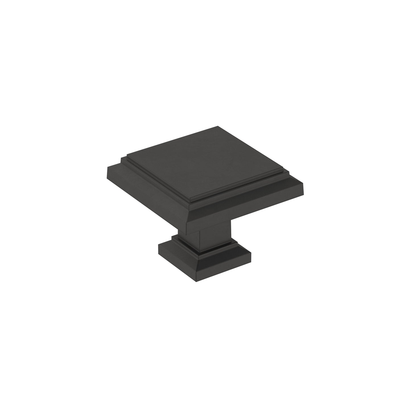 Amerock Appoint Knob - 1-1/4 inch (32mm) Length - Matte Black