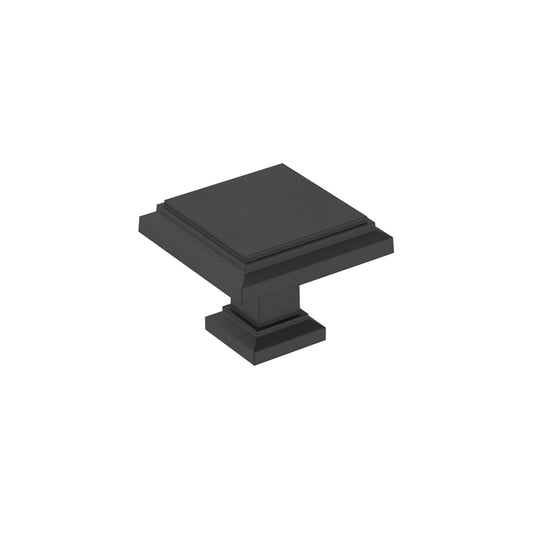Amerock Appoint Cabinet Knob - Matte Black