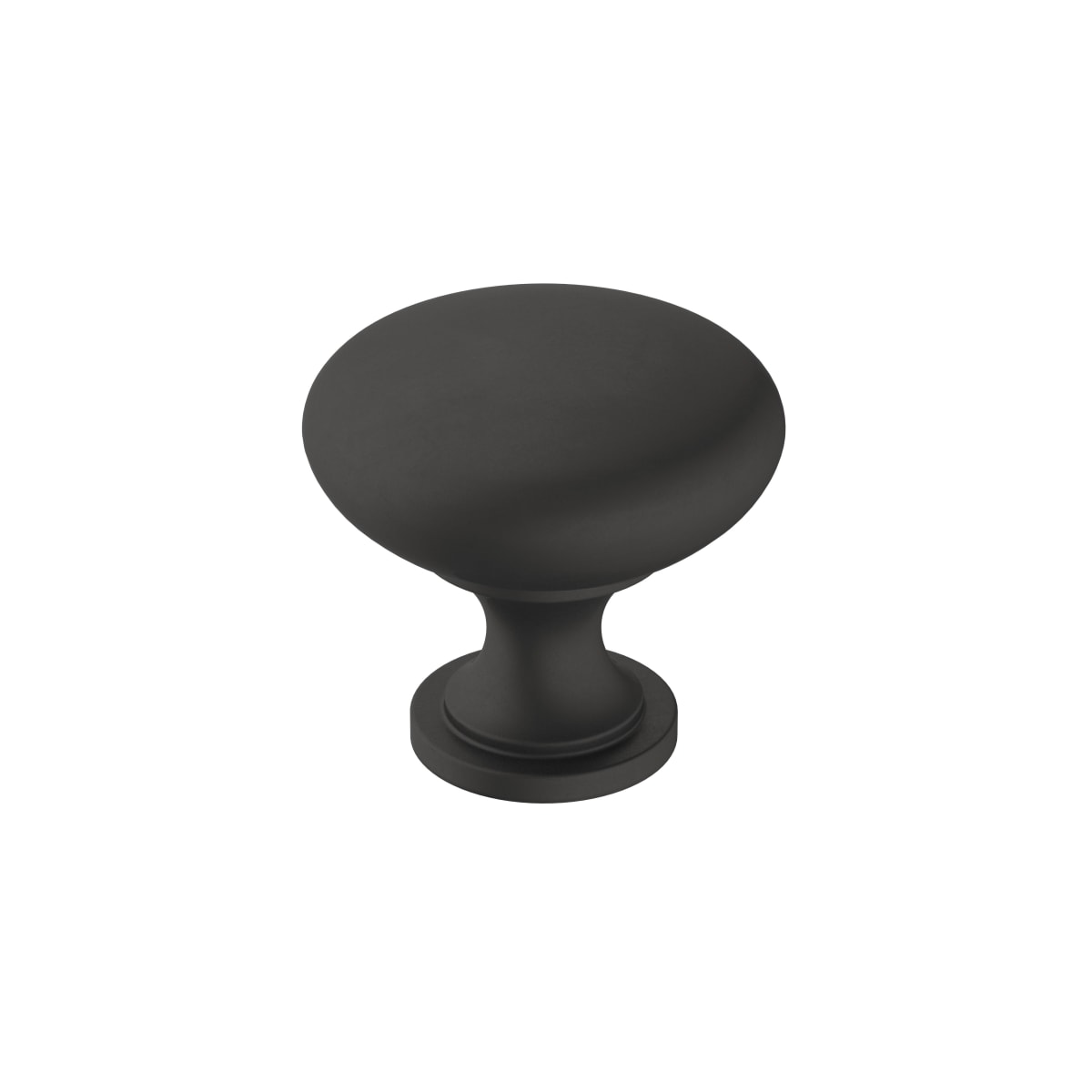 Amerock Era Cabinet Knob - Matte Black