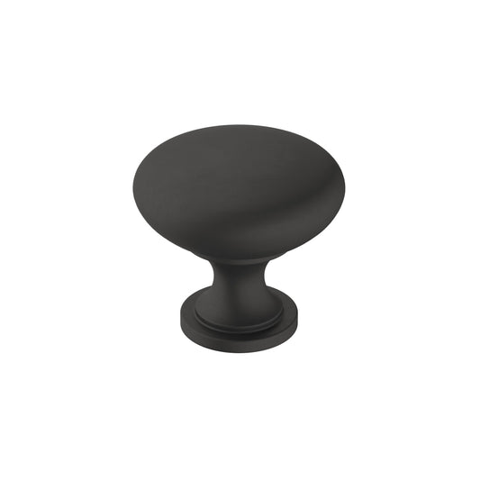 Amerock Era Cabinet Knob - Matte Black