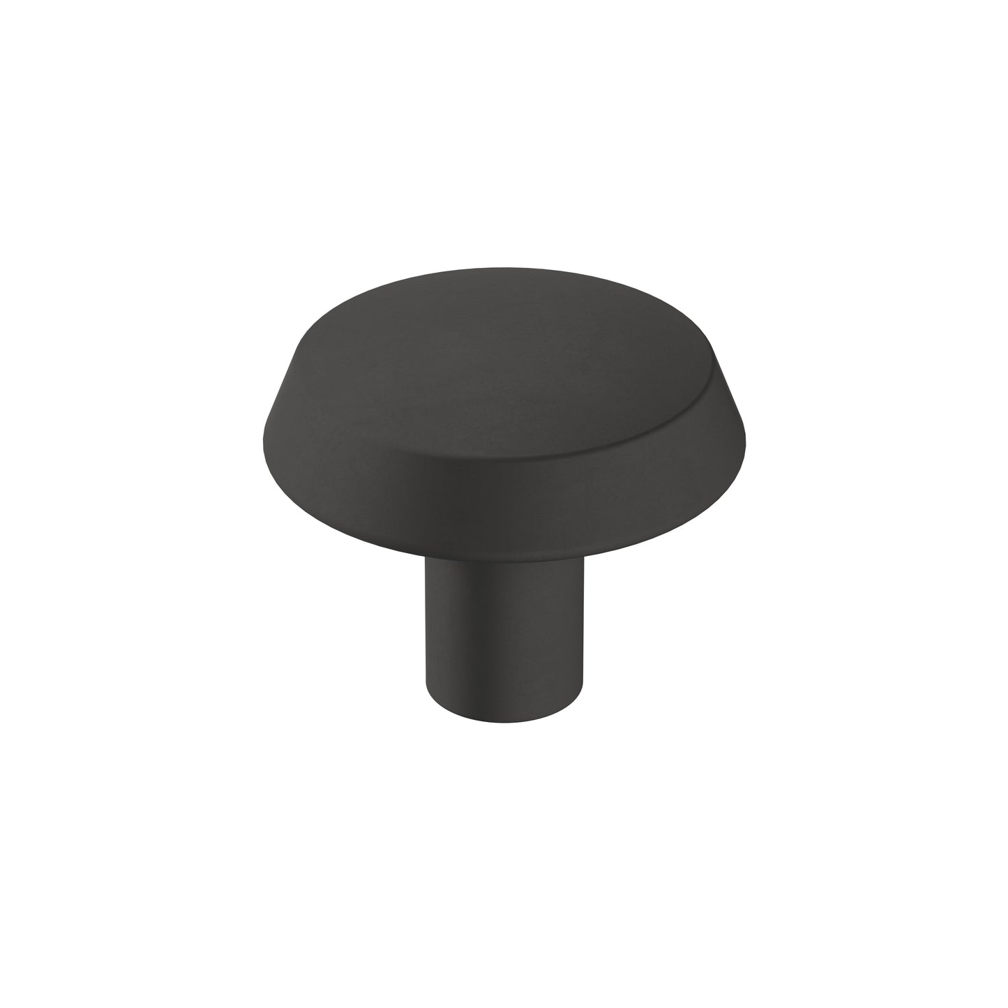 Amerock Premise Knob - 1-1/4 inch (32mm) Diameter - Matte Black