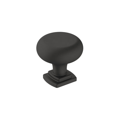 Amerock Surpass Cabinet Knob - Matte Black