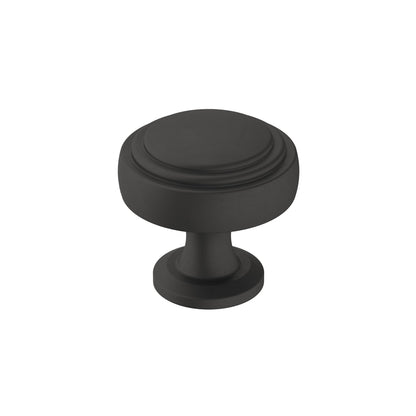 Amerock Winsome Cabinet Knob - Matte Black