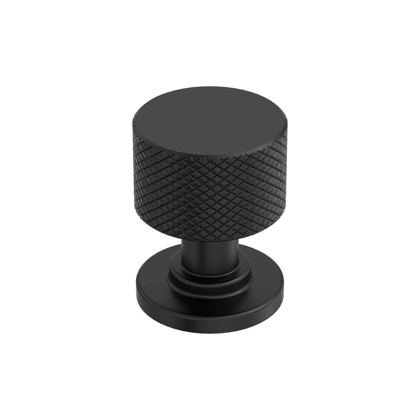 Amerock Balata Knob - 1 inch (25mm) Diameter - Matte Black