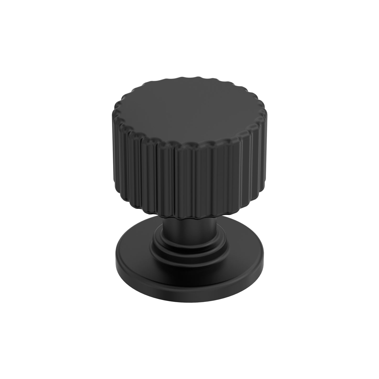 Amerock Ballard Knob - 1-1/8 inch (29mm) Diameter - Matte Black