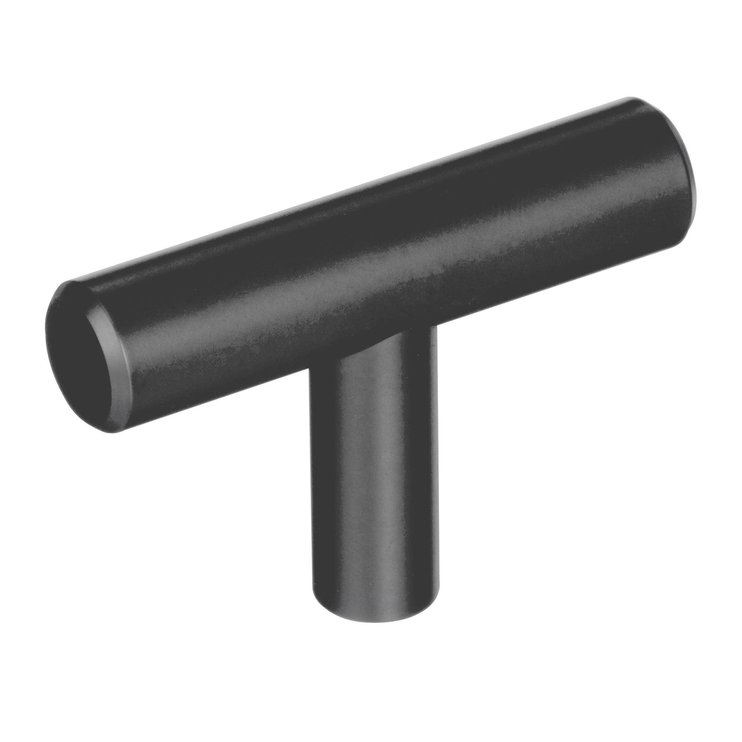 Amerock Bar Pulls Knob - 1-15/16 inch (49mm) Length - Matte Black