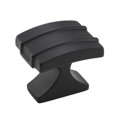 Amerock Davenport Cabinet Knob - Matte Black