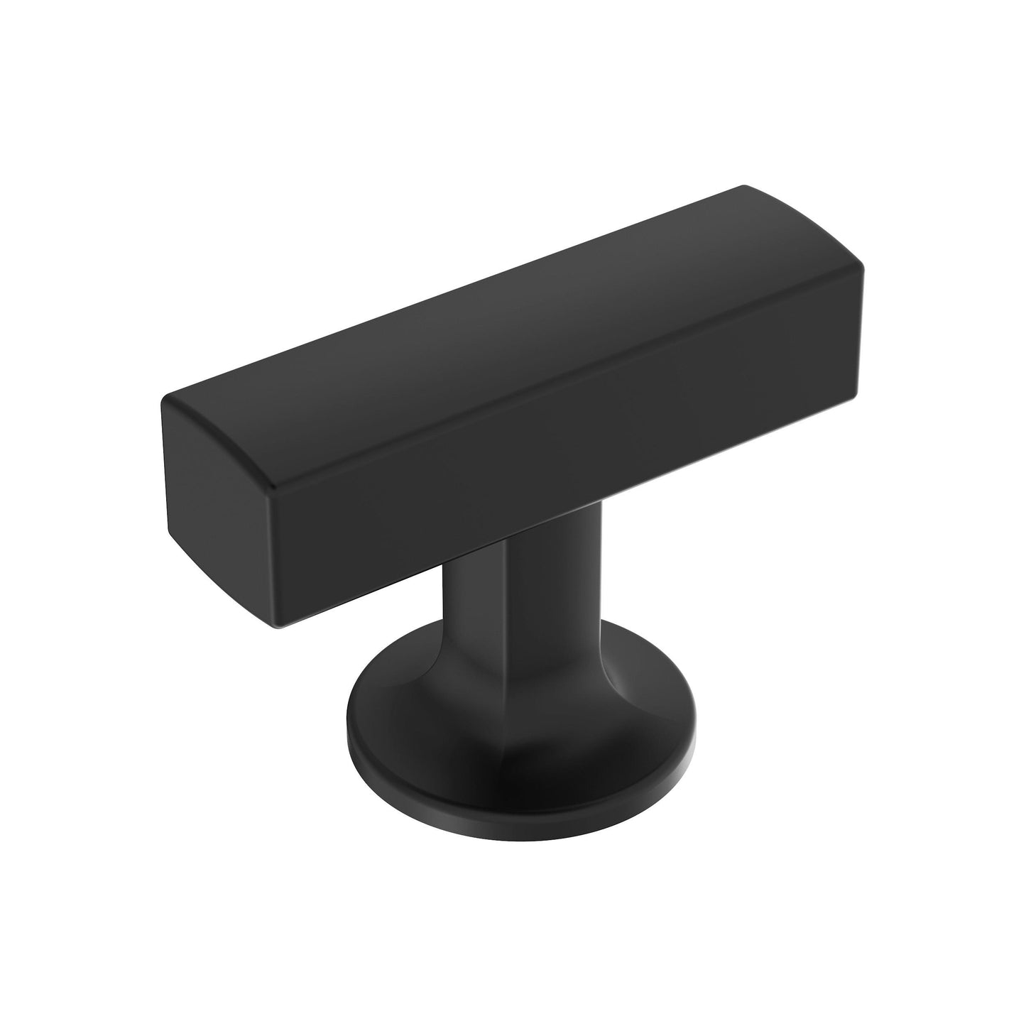 Amerock Everett Knob - 1-3/4 inch (44mm) Length - Matte Black