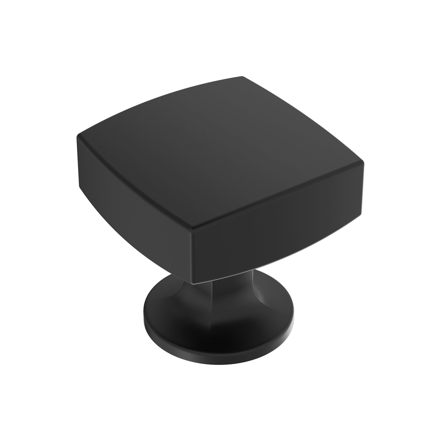 Amerock Everett Knob - 1-1/4 inch (32mm) Length - Matte Black