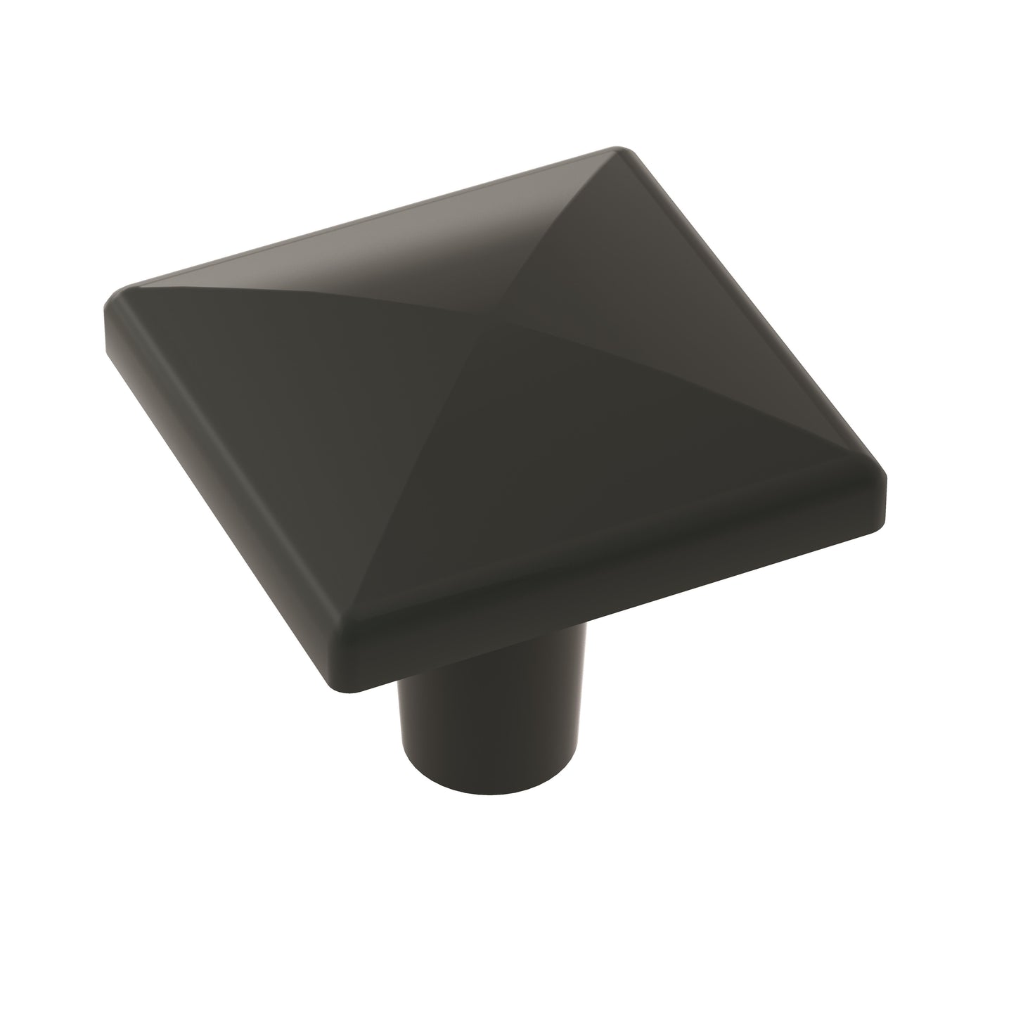 Amerock Extensity Knob - 1-1/8 inch (29mm) Length - Matte Black