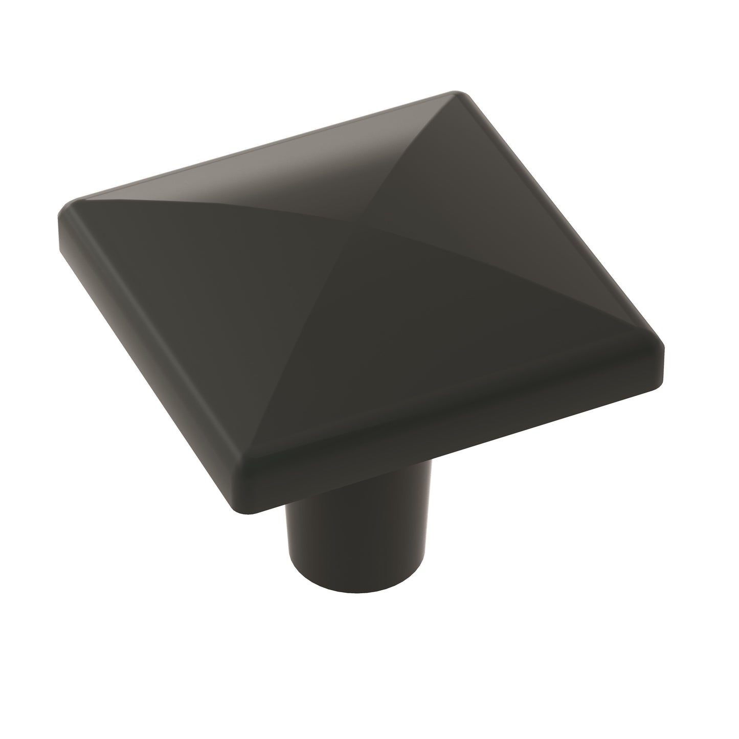 Amerock Extensity Knob - 1-1/2 inch (38mm) Length - Matte Black