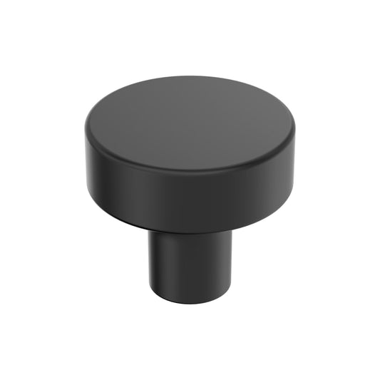 Amerock Merced Cabinet Knob - Matte Black