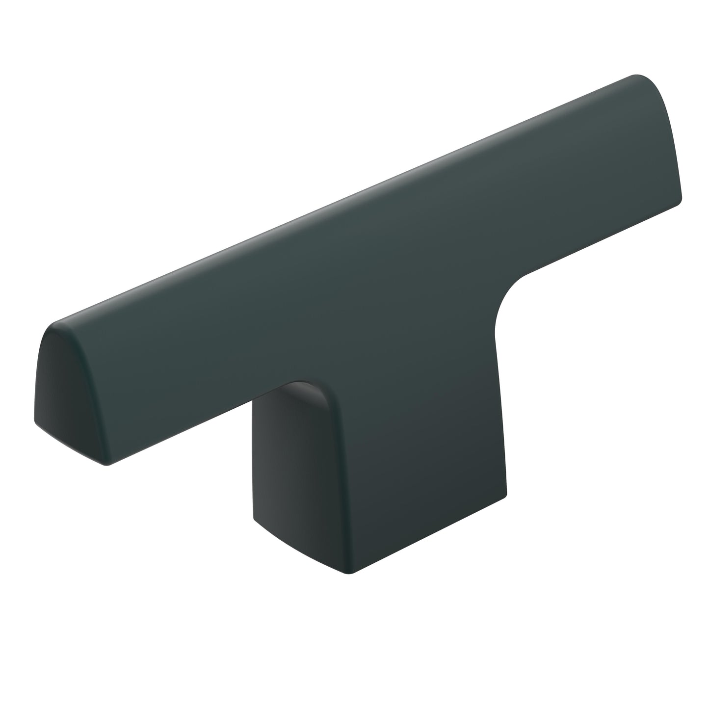 Amerock Riva Knob - 2-1/2 inch (64mm) Length - Matte Black