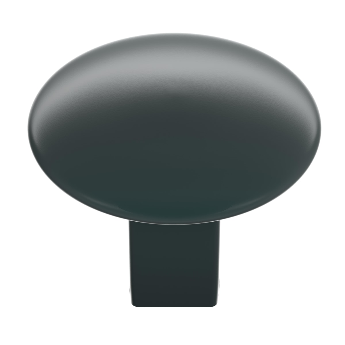 Amerock Riva Cabinet Knob - Matte Black